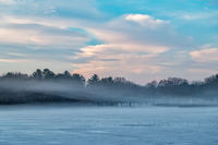 Morning Fog At The Pond