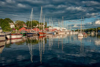 Boats, Camden, Harbor, Maine