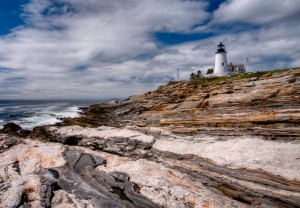 Spring At Pemaquid Point Lighthouse