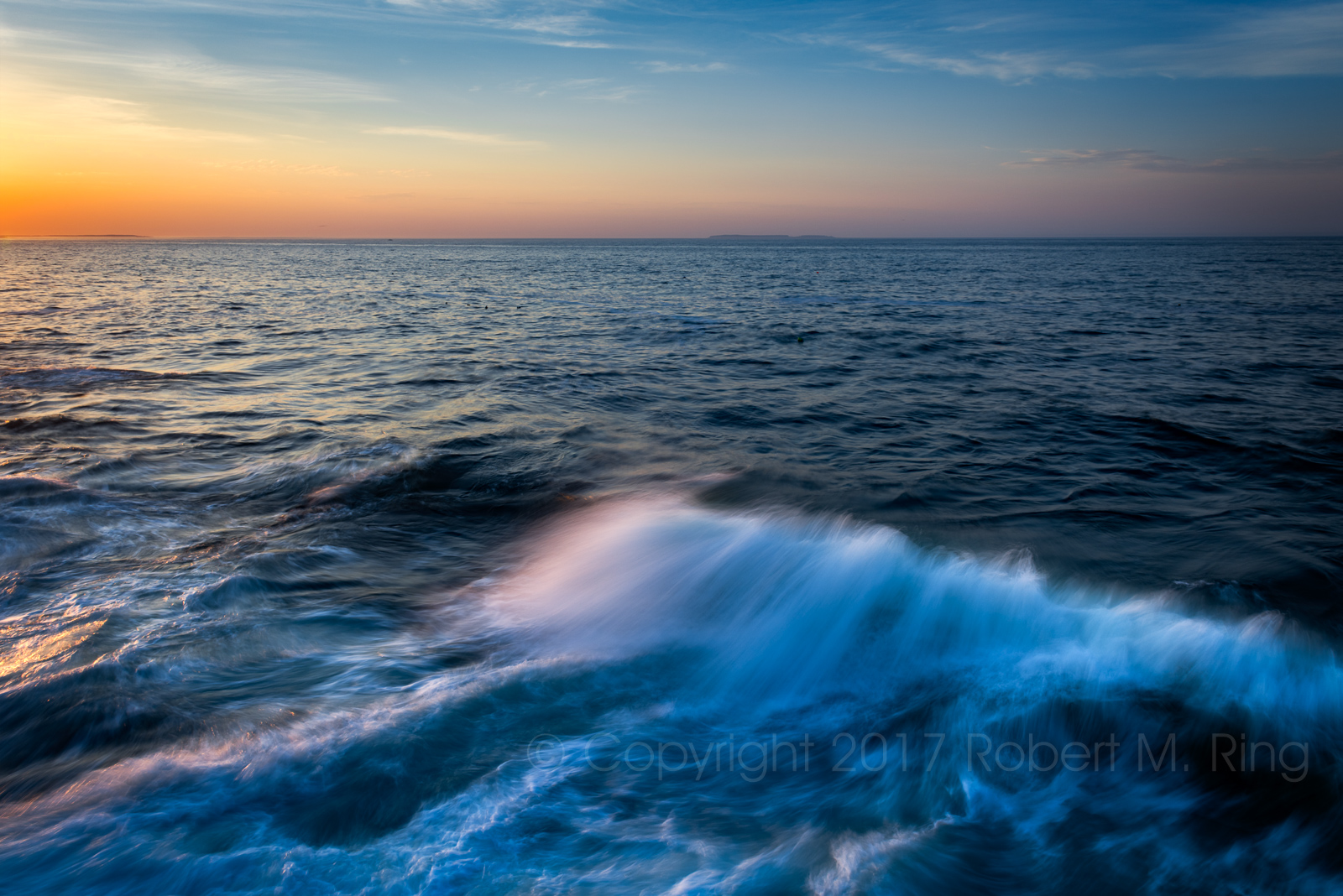 Another image of just waves and their action at Pemaquid Point.