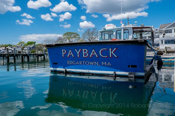 The name of this boat reminds me of the old Hollies song: Pay you Back With Interest!